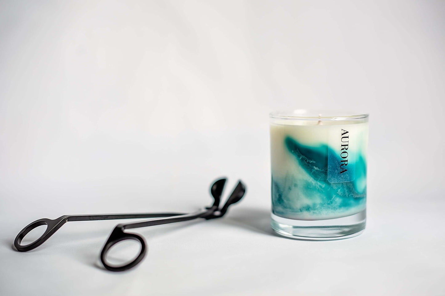AURORA Marble Effect Candle, Green Marble Candles, Aromatheraphy Candles, Essential Oil Candles, Wellness Candles, Aesthetic Candles