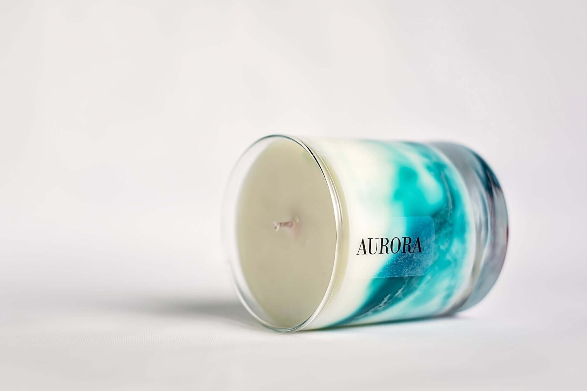 AURORA Marble Effect Candle, Green Marble Candles, Aromatheraphy Candles, Essential Oil Candles, Wellness Candles, Aesthetic Candles